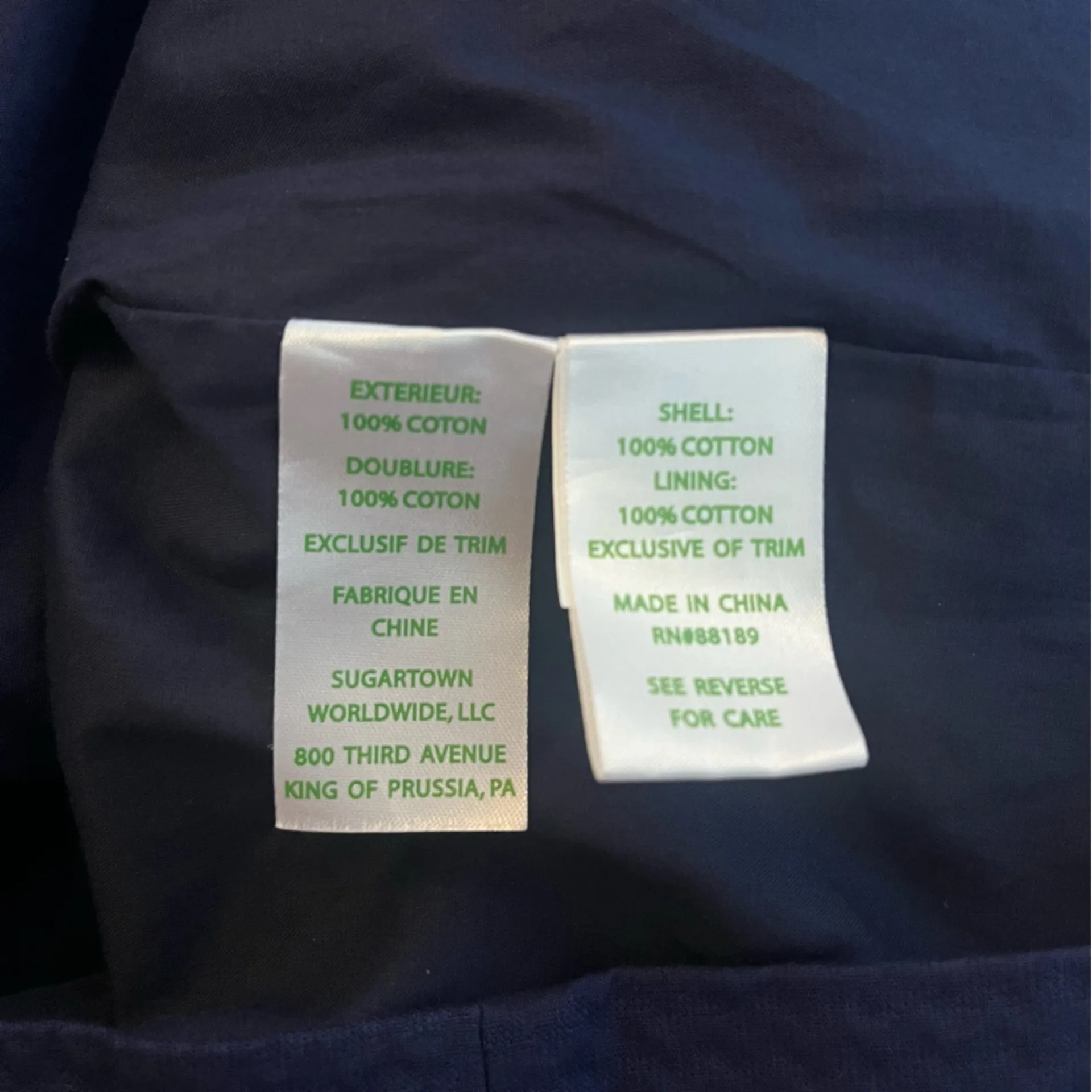 Lilly Pulitzer Women's Valli Shift Dress True Navy Silver Gold Cross Neck Size 2 - Image 9