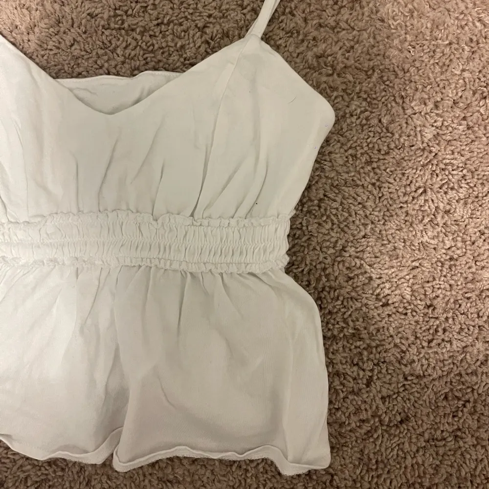 Forever 21 White Smocked Ruffled Camisole - Image 2