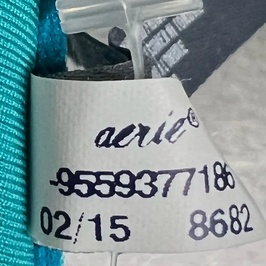 Aerie Blue 36D Brooke Racer Back Front Closure Padded Bra - EUC - Image 4