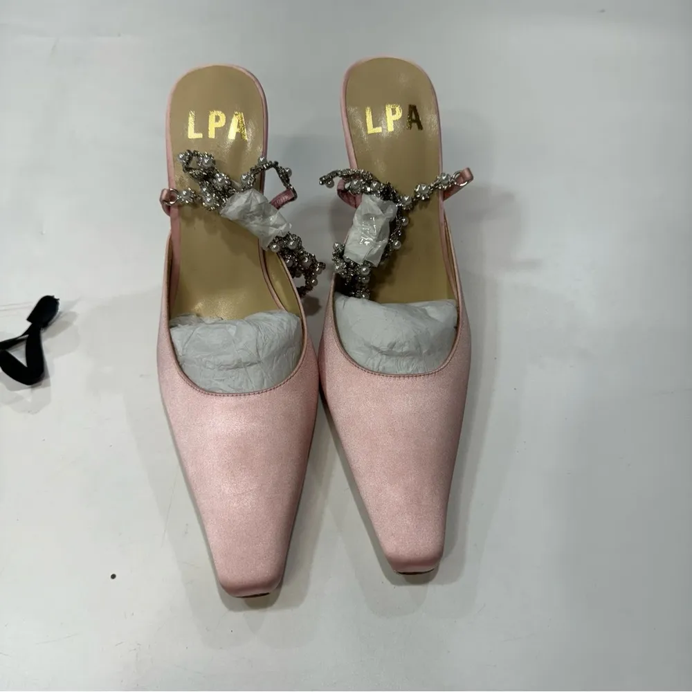 LPA Pearl Ankle Strap in Light Pink Size 7 - Image 4