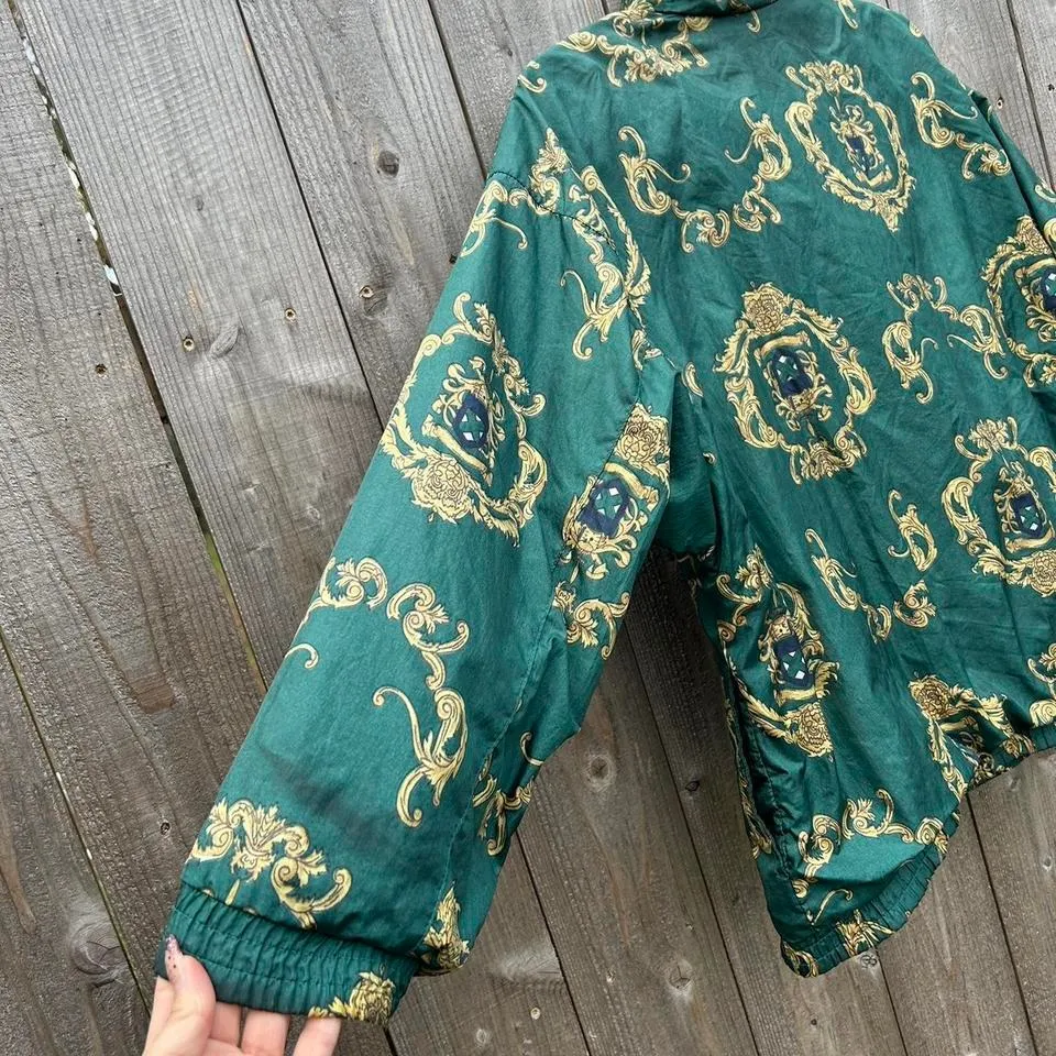 Green vintage windbreaker by "slade" size‎ medium - Image 7