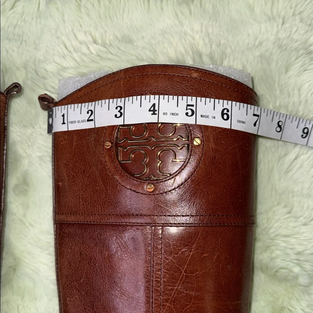 Tory Burch Brown Leather Riding Boots - Image 14