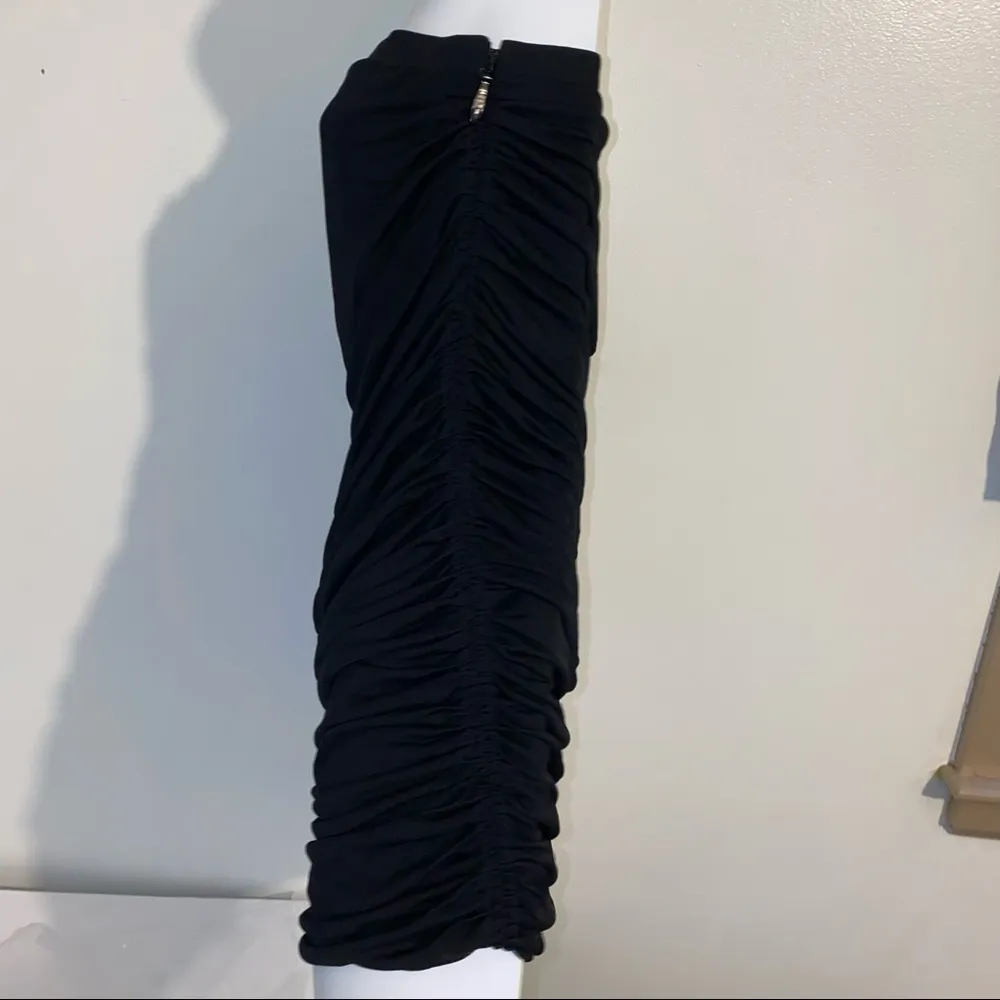 fitted Ruched black sleeveless/Tube Top Size Small- NEW - Image 10