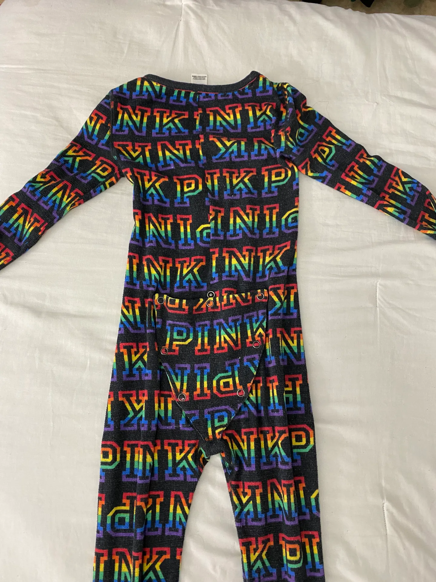 PINK Victoria’s Secret Onesie Button Up - Image 4