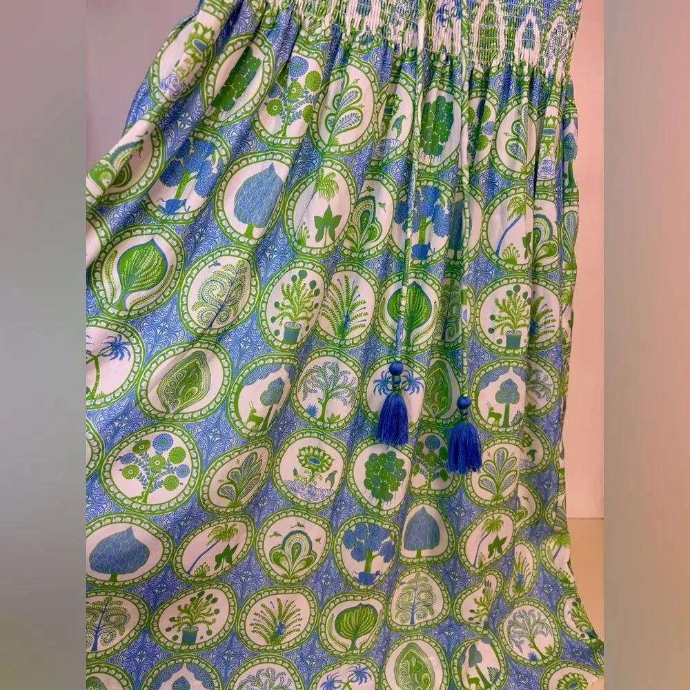 Gretchen Scott | Haight Ashbury Dress/Skirt | Circle of Love Periwinkle/Kelly Blue Size undefined - Image 6