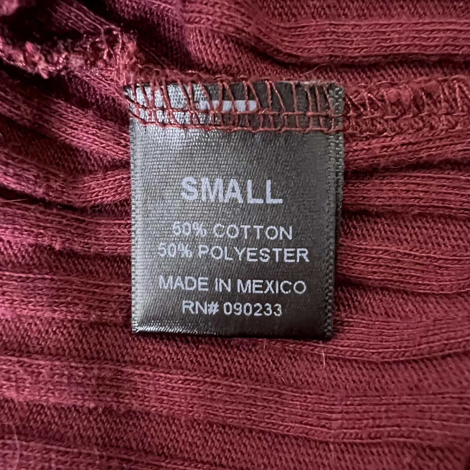 LA Hearts Maroon Bodycon Knot Midi Dress - Image 7