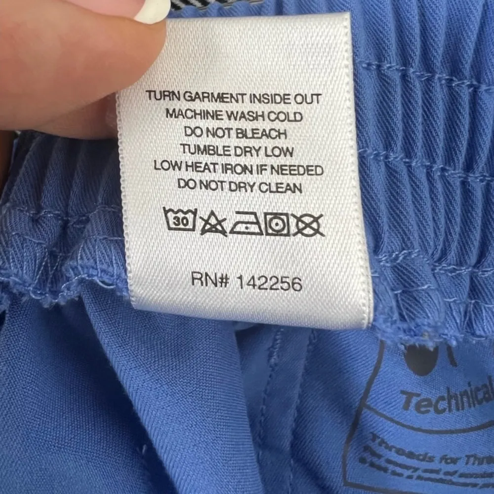 Figs Royal Blue Yola High Waited Skinny Scrub Pants Size XS - Image 4