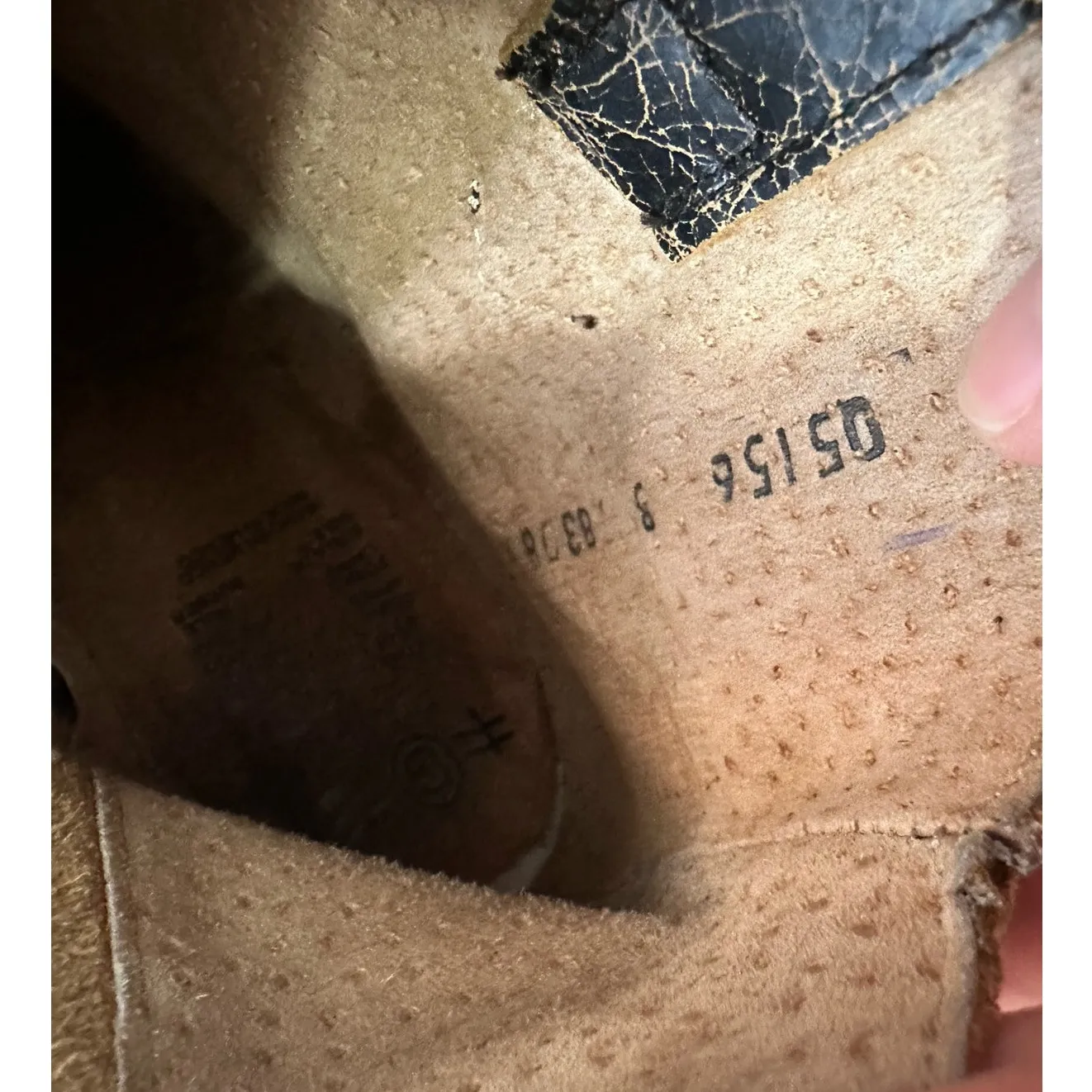 Circle G Western Ankle Boots Distressed Leather Studded Brown Size 8 - Image 10