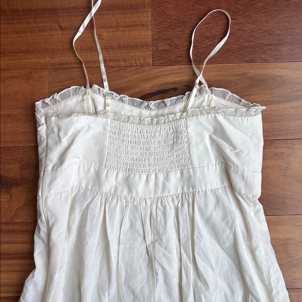 Silk blend maxi dress Size 10 - Image 9