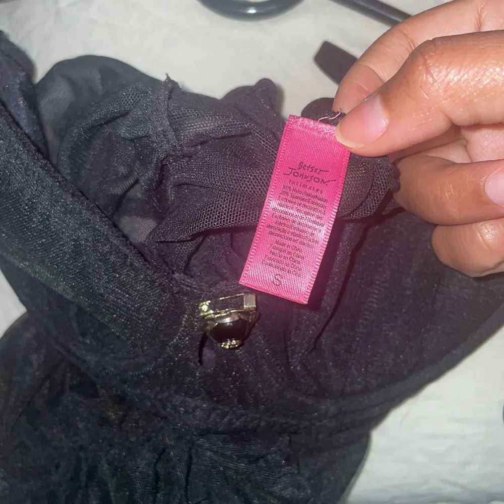 Vintage Betsey Johnson Mesh Bustier Top - Image 13