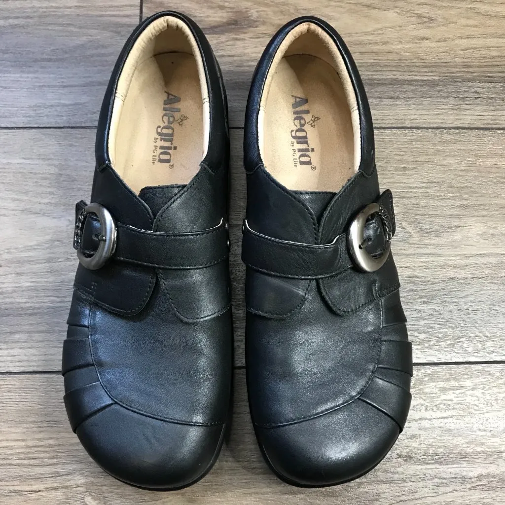 ALEGRIA Women's Khloe Professional Shoes EU Size 42 US‎ Size 11.5-12 Black Nappa - Image 2