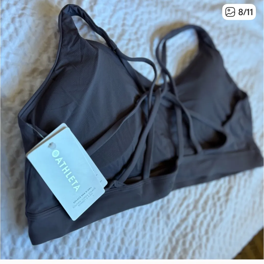 NWT Athleta Solace Sports Bra  D/DD  3X - Image 7