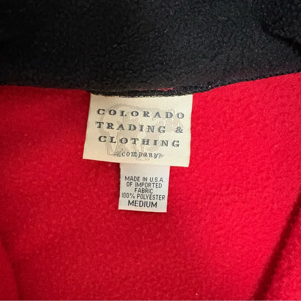 Indy 500 IMS Quarter Fleece Zip Size M - Image 4