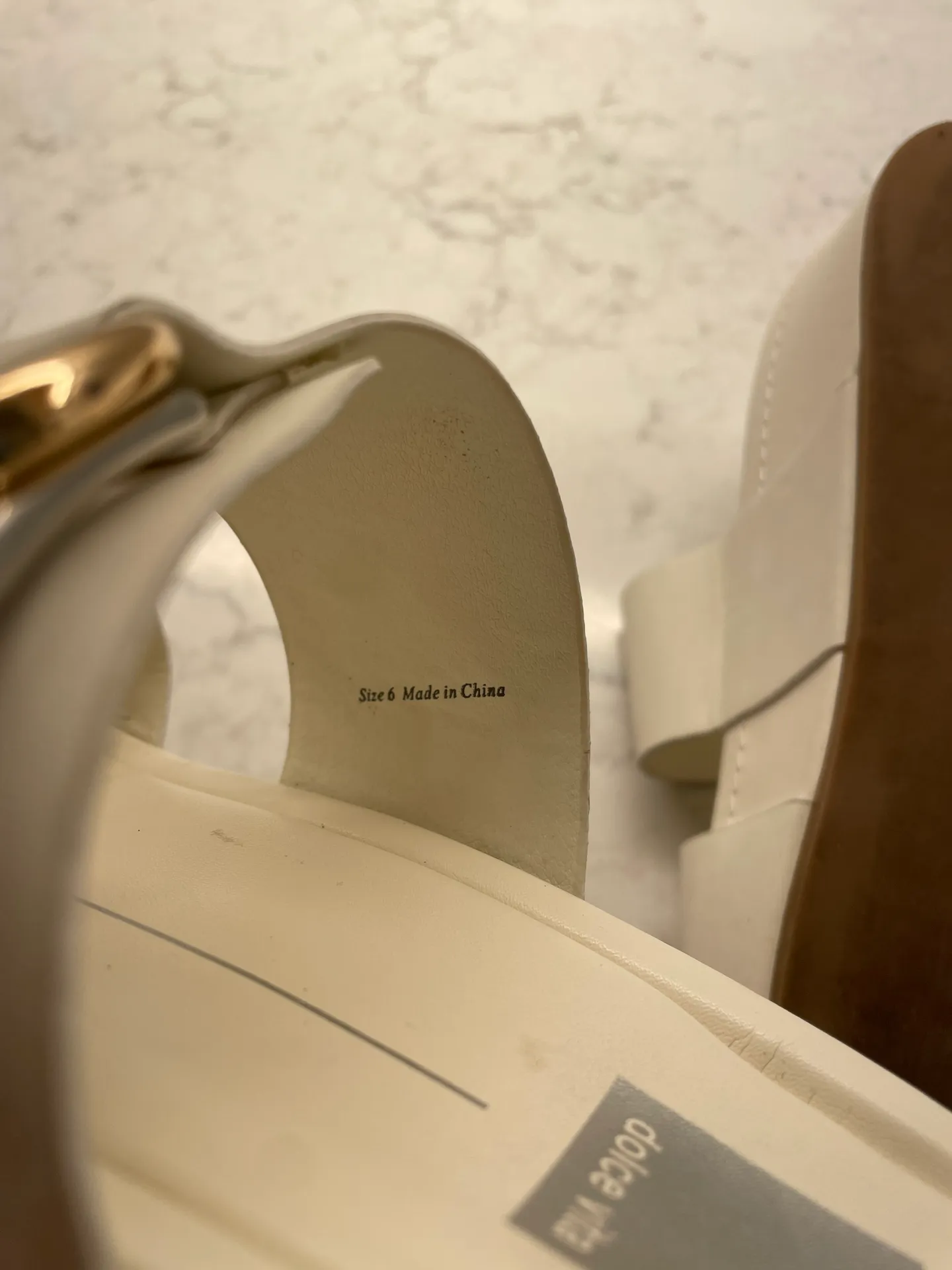 DOLCE VITA CICI SANDAL WHITE STELLA - Image 7