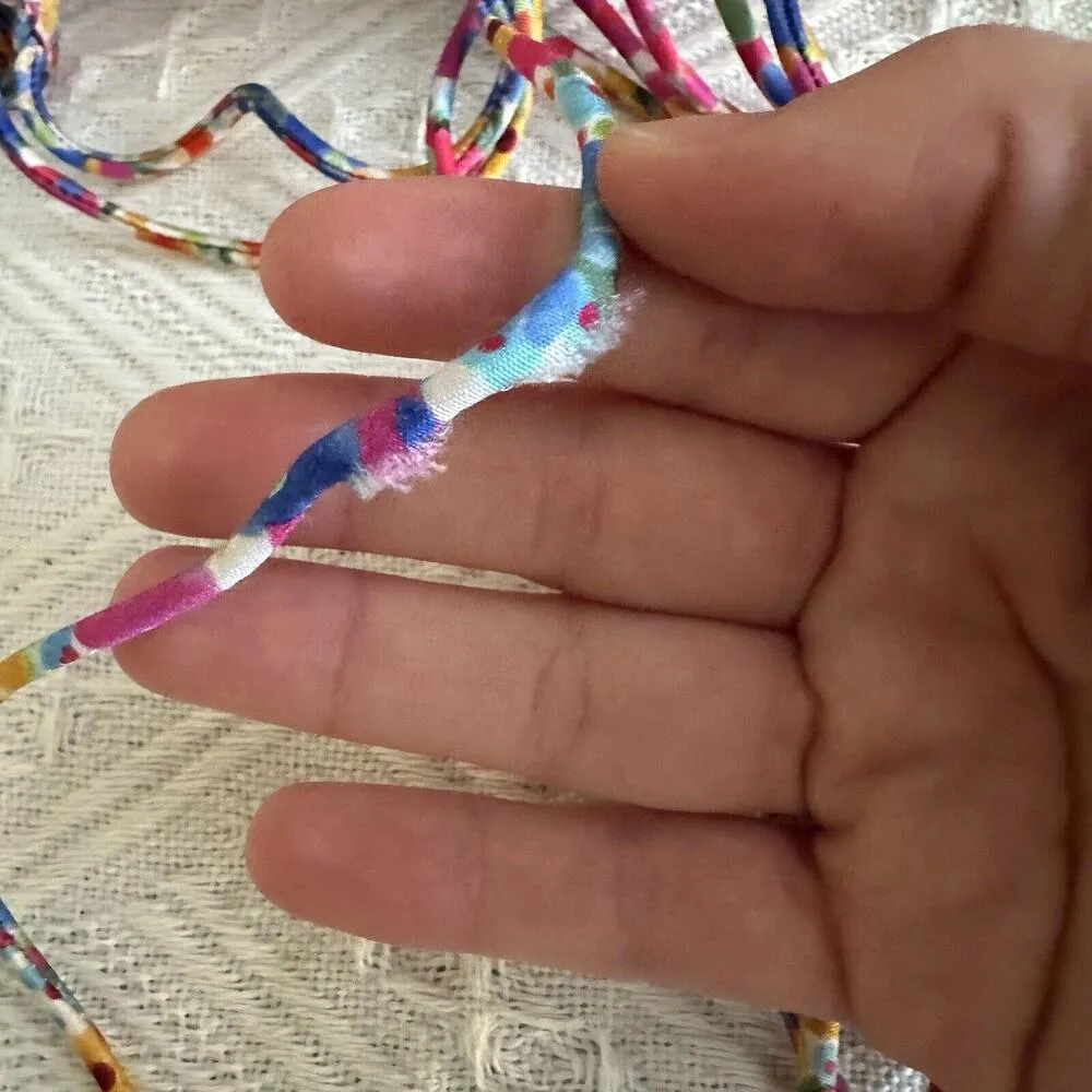 For Love and Lemons Sasha Crop Top Pink Blue Yellow Floral - Image 12