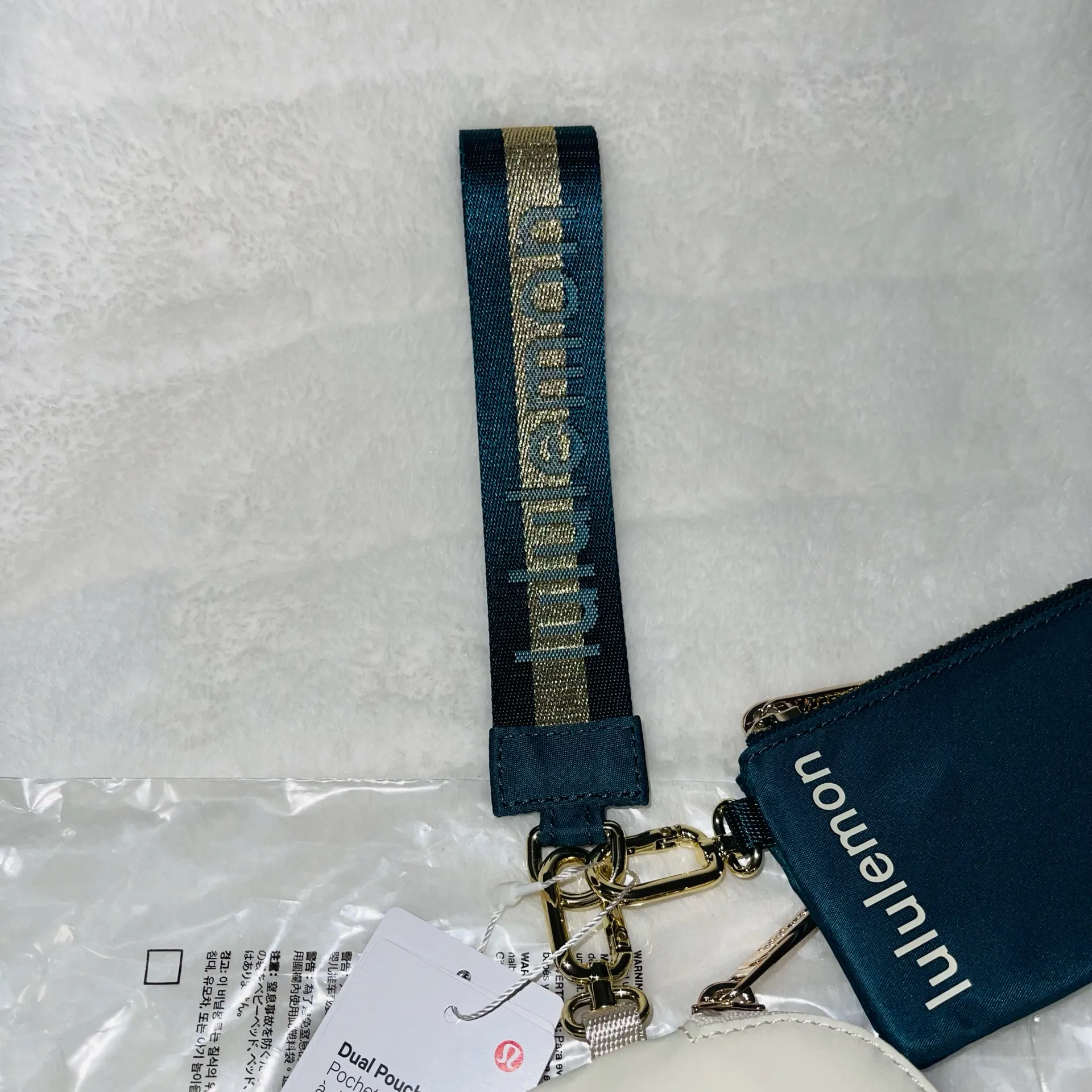 Lululemon Dual Pouch Wristlet Wordmark - Image 4