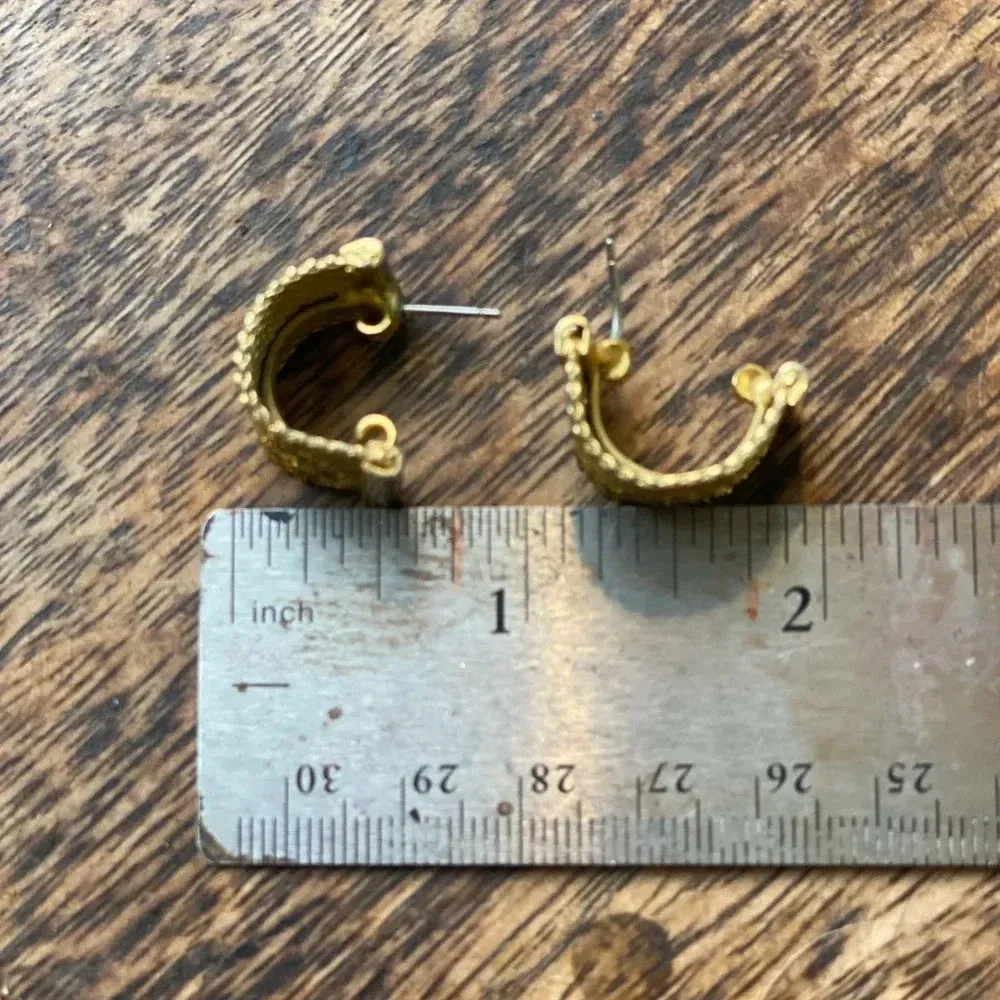 Gold earrings - Image 5