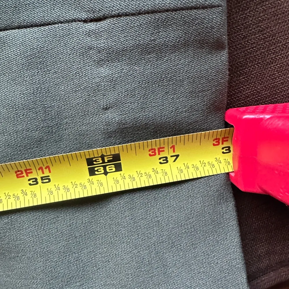 Banana Republic High Rise Slim Ankle Hunter Green Dress With Pockets Pants Sz 8 - Image 12