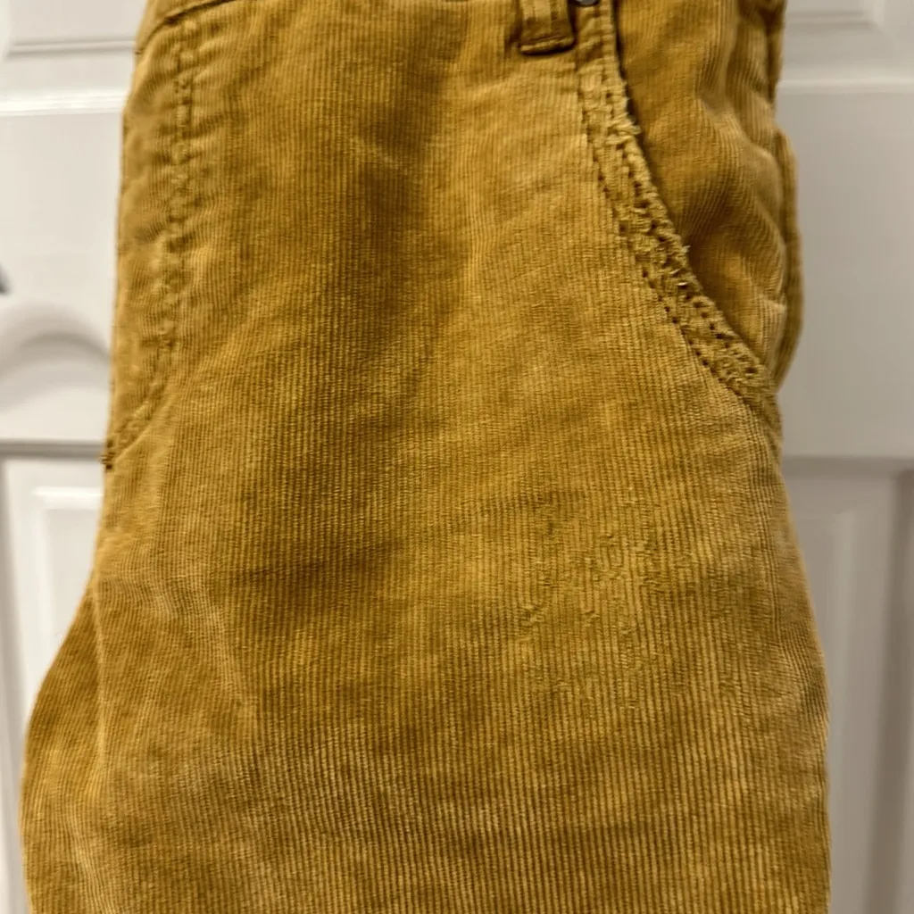 Distressed Corduroy Overalls - Image 5