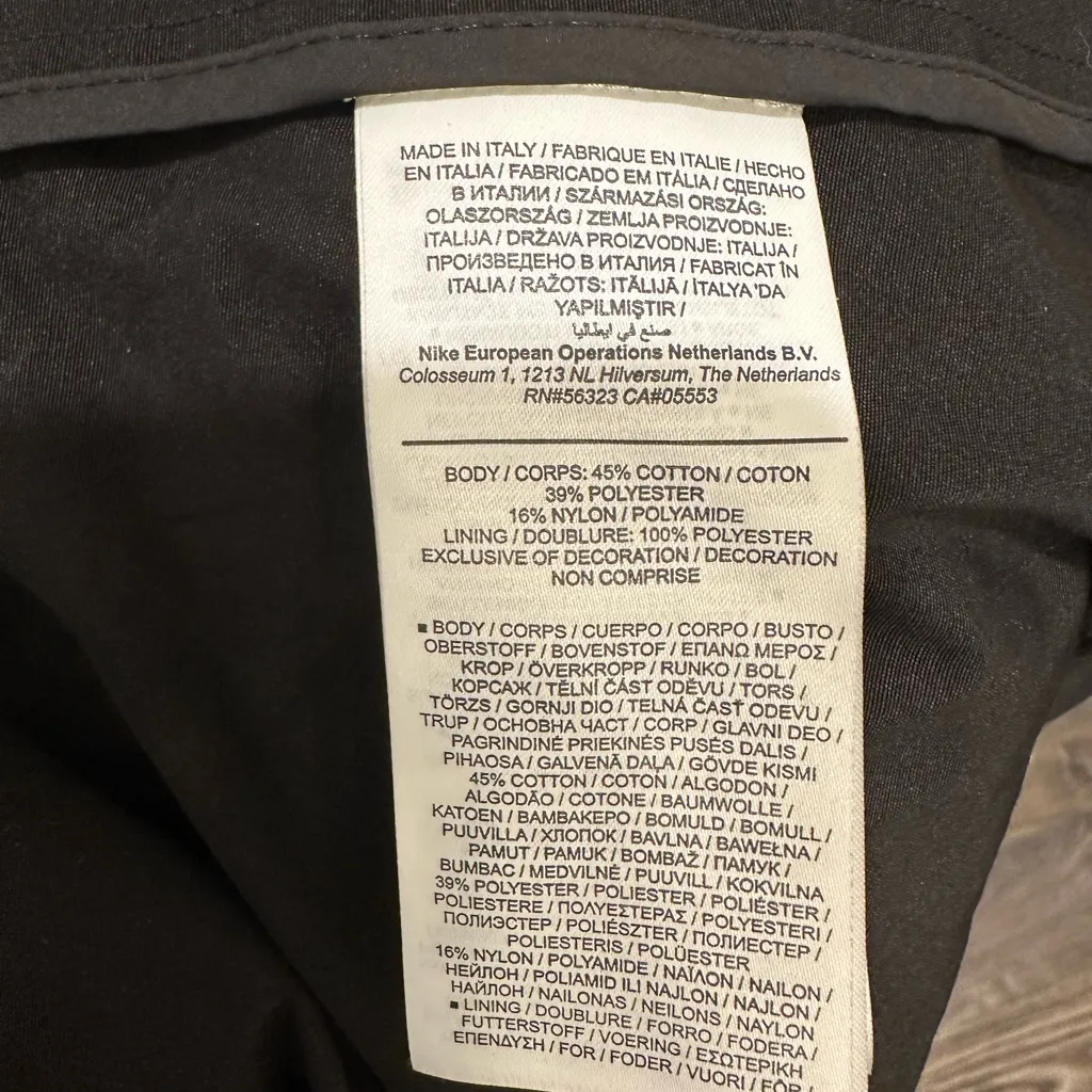 Nike‎ ESC Every Stitch Considered Bonded 2-in-1
Coast Women's Italian $2,500 Lrg - Image 12