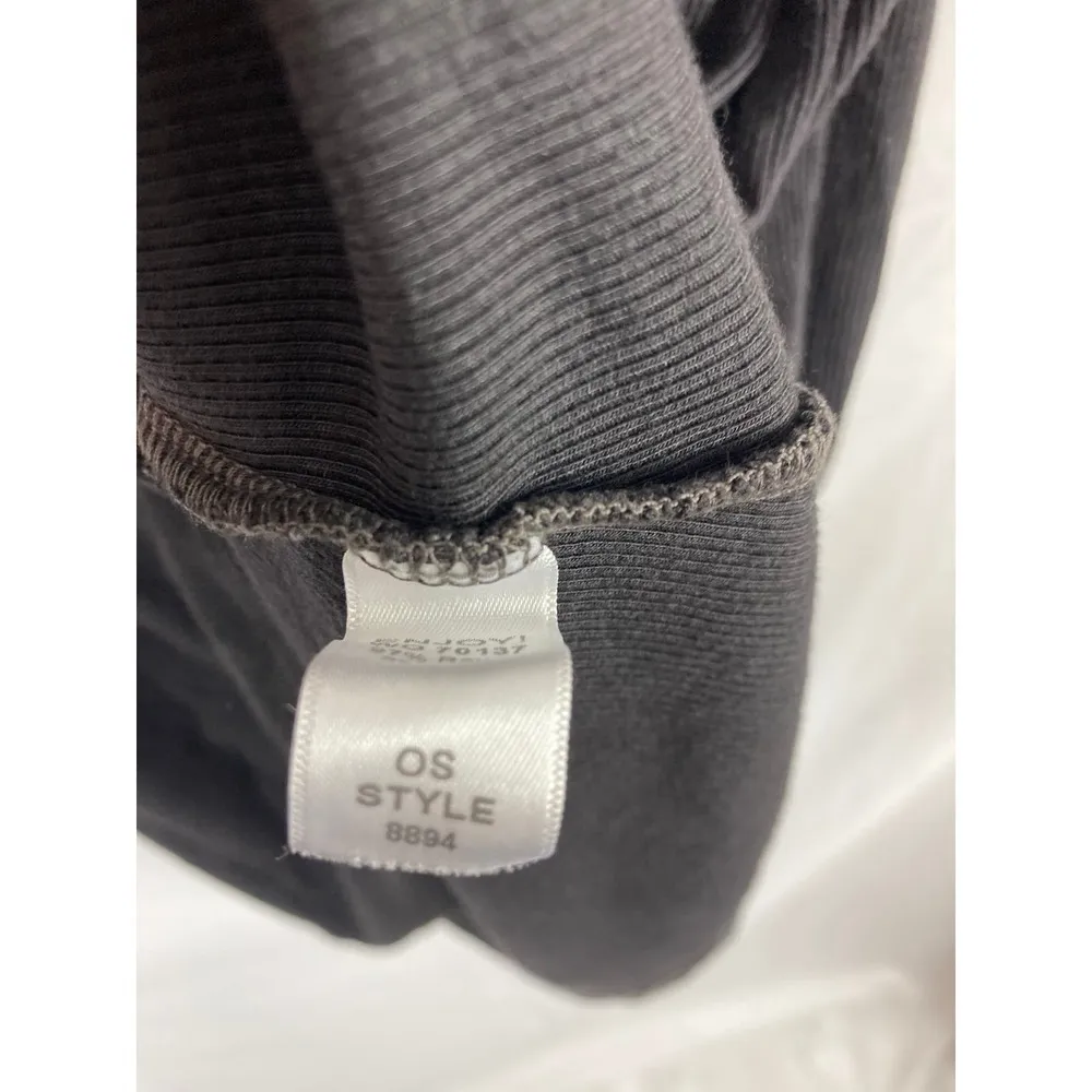 Michael Stars Ribbed Cold Shoulder Blouse Size OS - Image 4