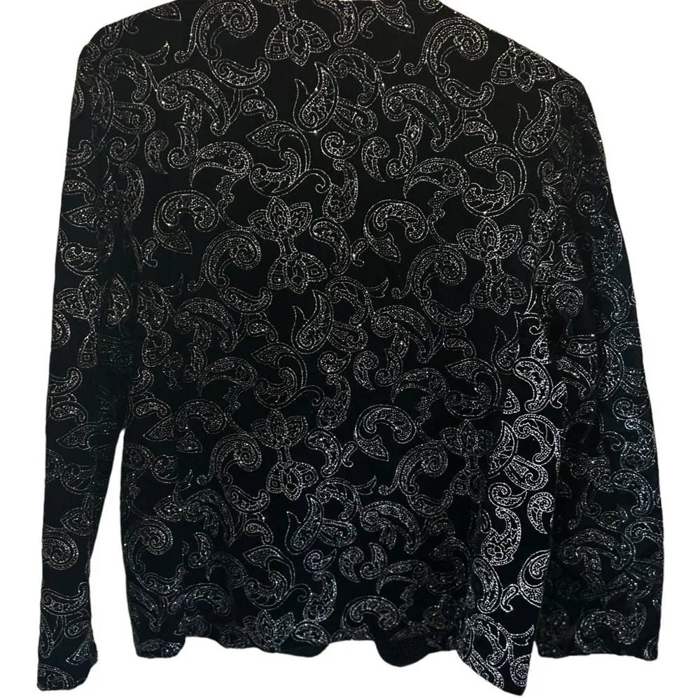 Norton McNaughton‎ Petites Jacket black sequence - Image 6