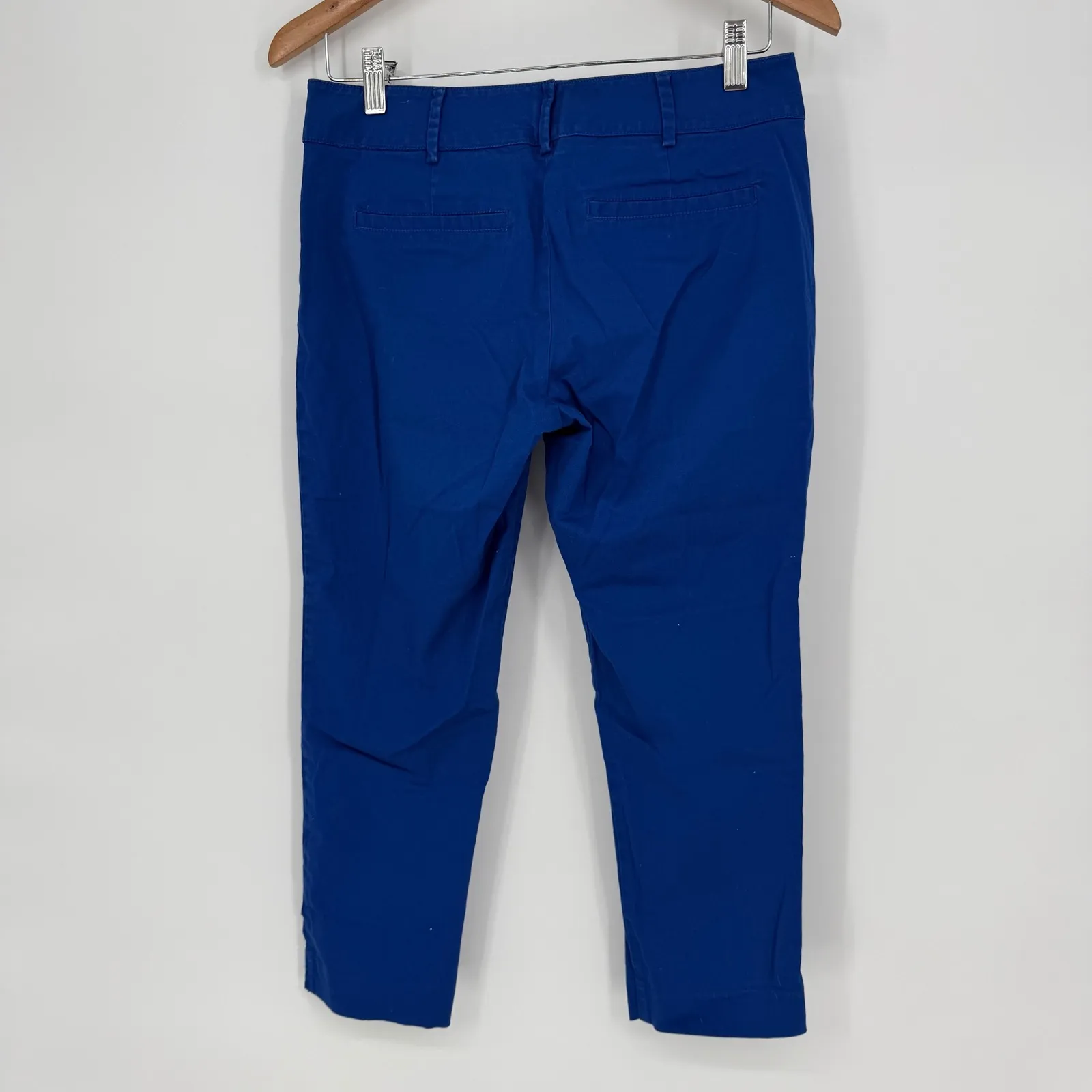 7th Avenue Design Studio New York & Company Royal Blue Capri Pants Size 2 - Image 5