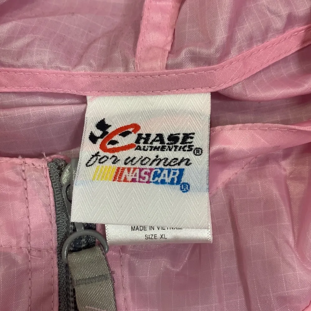 NASCAR Chaser Authentics Pink #24 Jeff Gordon Windbreaker Size XL - Image 13