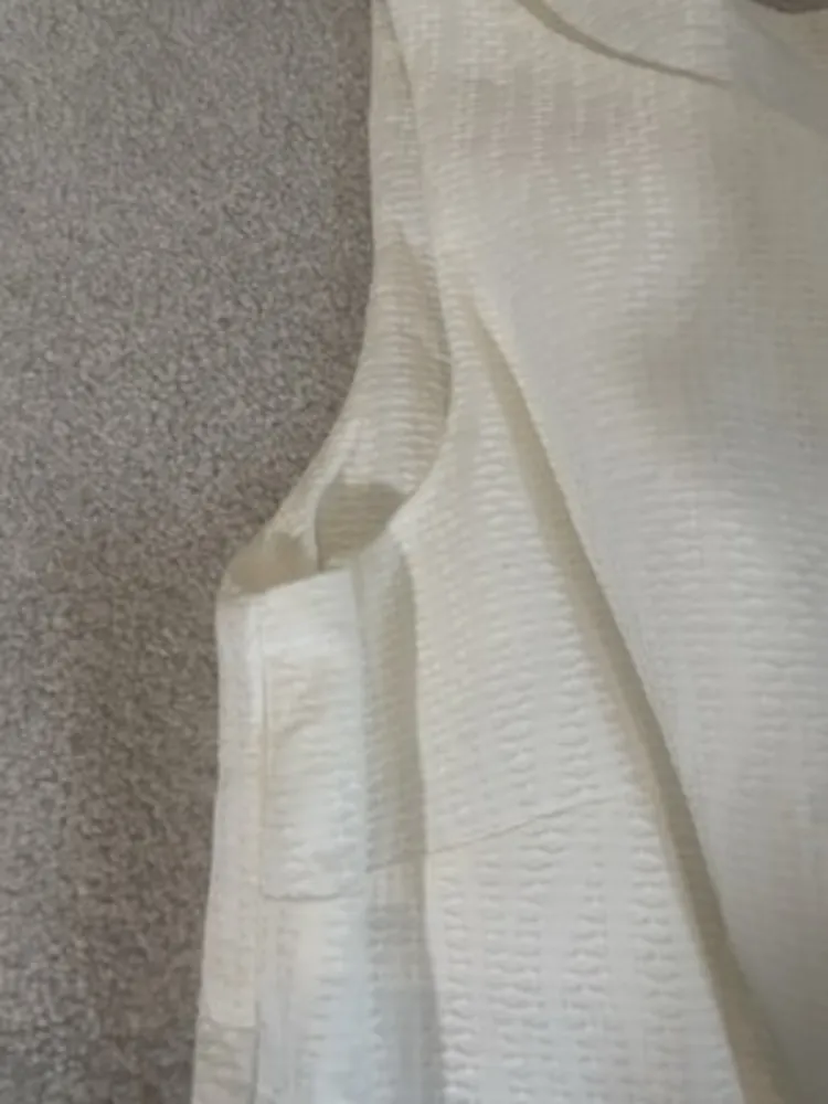 Just Taylor Size 8 Fit &‎ Flare Dress White Boat Neck Sleeveless Classic - Image 5