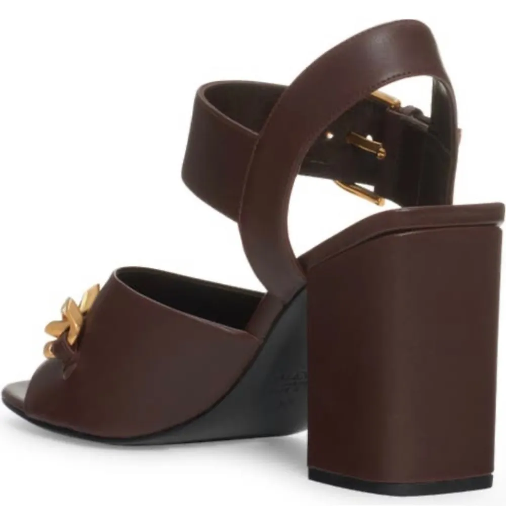 Vlogo Chain Block Heel Sandal size 38 - Image 2