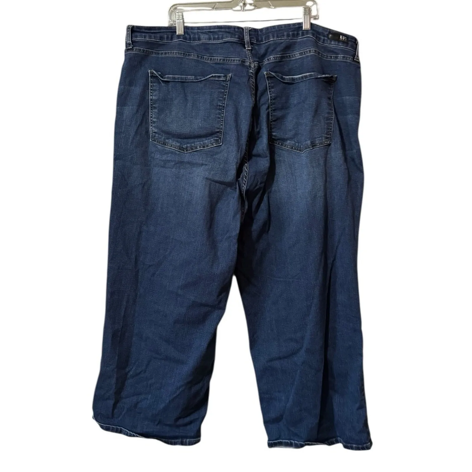 KUT from the Kloth Charlotte High Rise Fab Ab Culotte Jeans Size 24W Modern City - Image 2