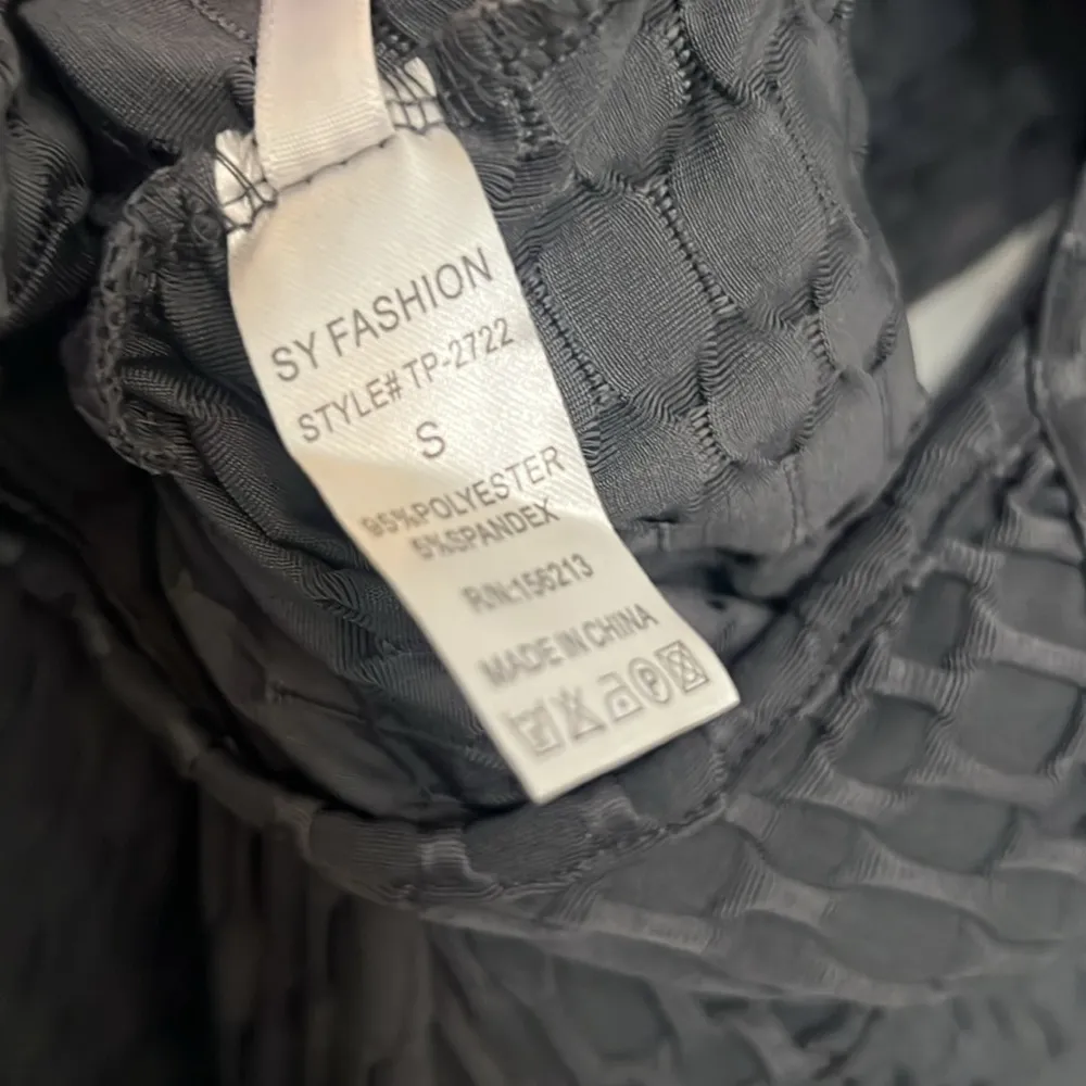 Yoga Gym workout Casual Jumpsuit long Sleeve cut out crop Sports Suits set Small - Image 9