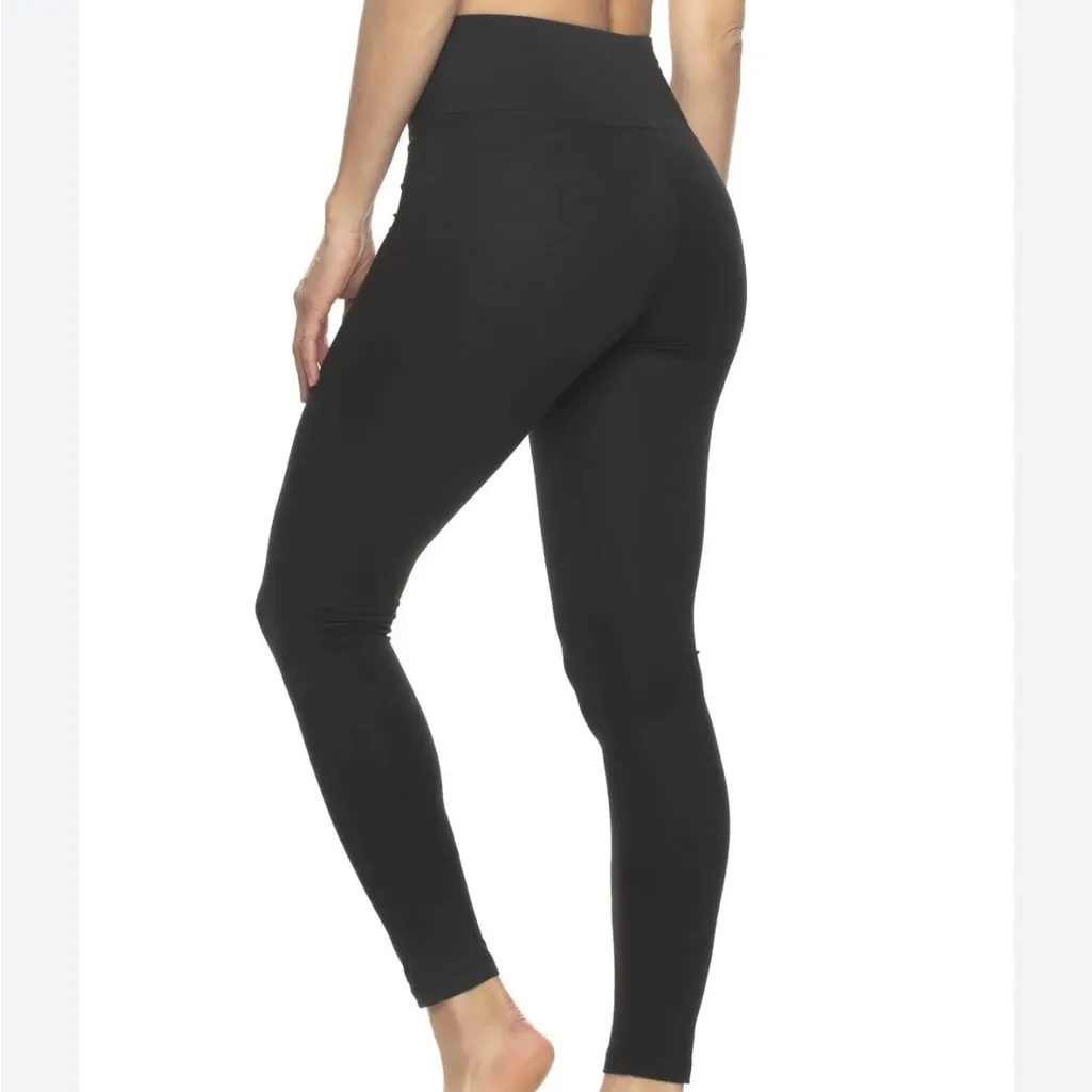 Felina 2pk Athleisure Performance Legging Leggings w/Slimming Waist Band S - Image 4