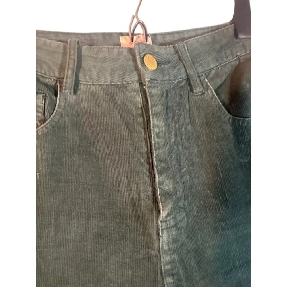 Gorman Green Corduroy Cotton Stretch Blend Casual Jeans Women Sz 26 - Image 6