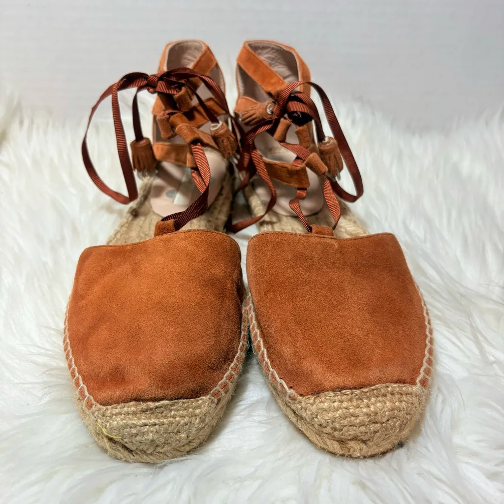 BODEN Hazel Espadrille Shoes Tan Size 7 - Image 4