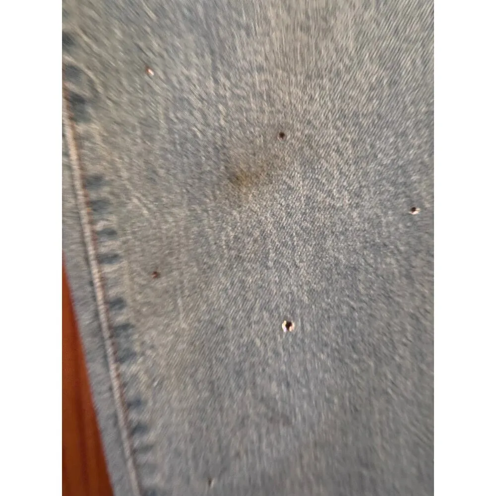 Universal thread 2 Long 90s Straight rhinestone embelished Light was - Image 8