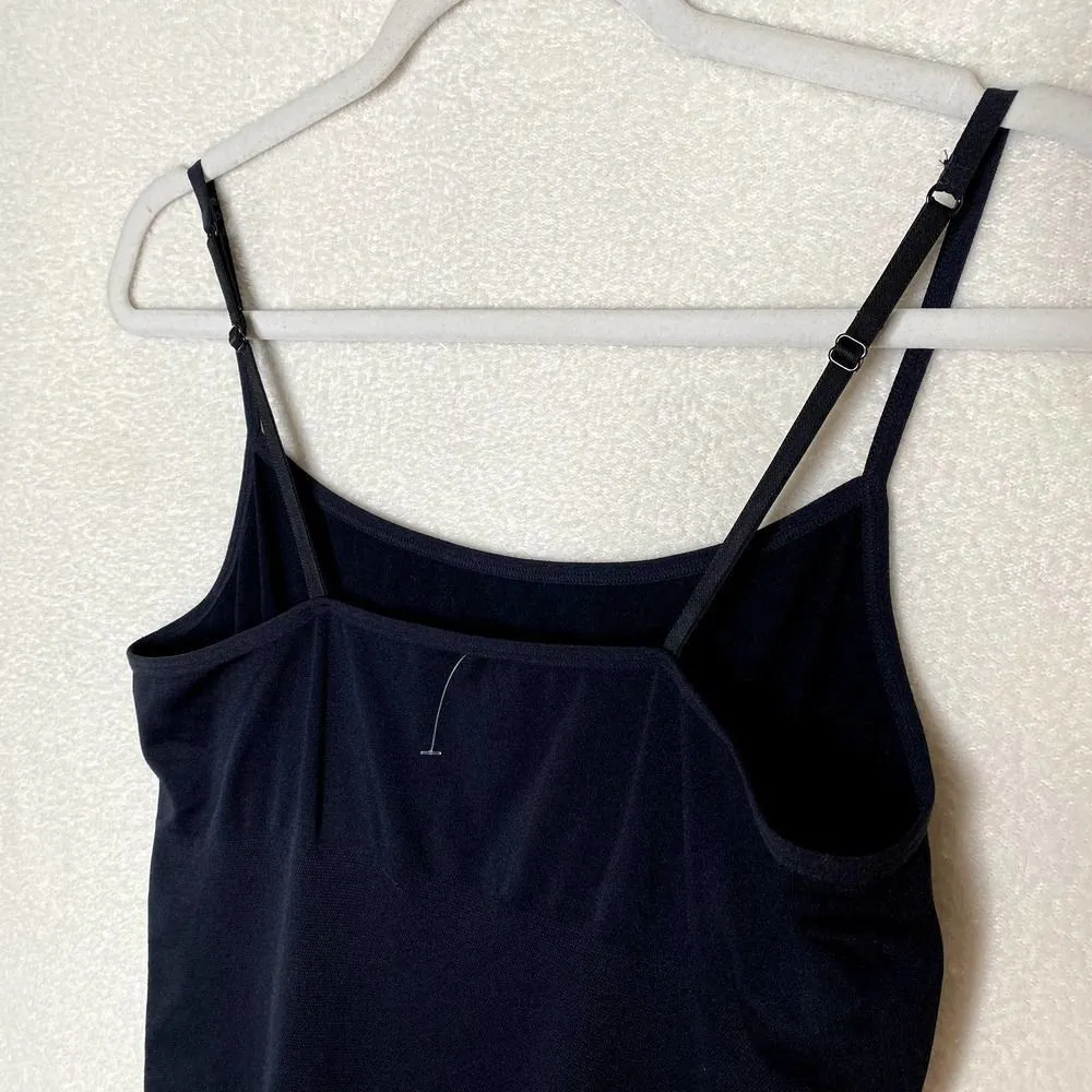 Yummie by Heather Thomson Seamless Camisole Top Scoop Neck Nylon Black Large XL - Image 7
