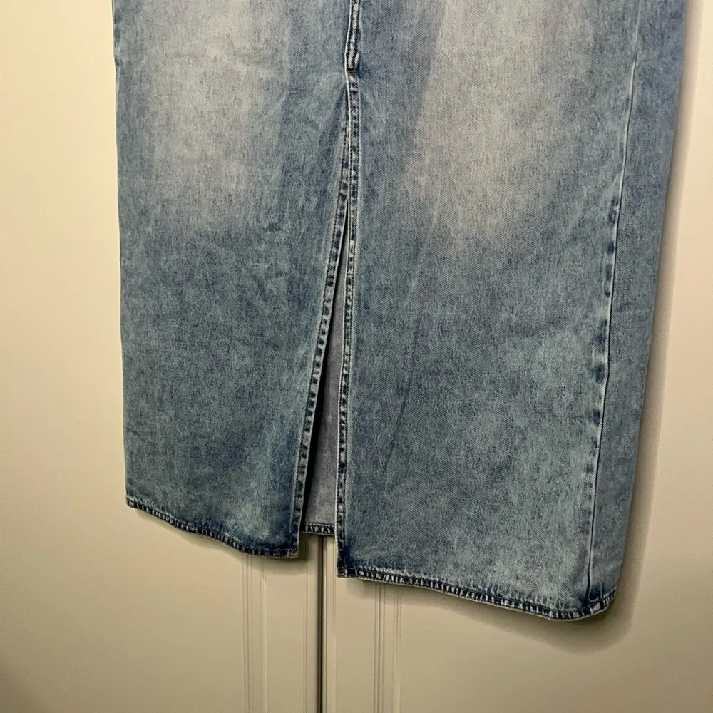 BLANKNYC Mid Rise Denim Maxi Skirt in In My Mind - Image 3