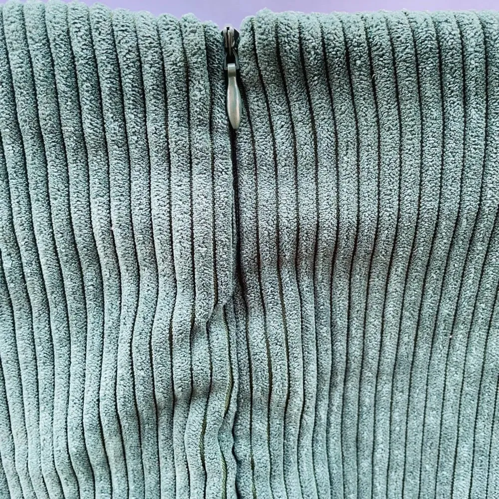 Lulus  High Class Emerald Green Corduroy Mini Skirt - Image 5