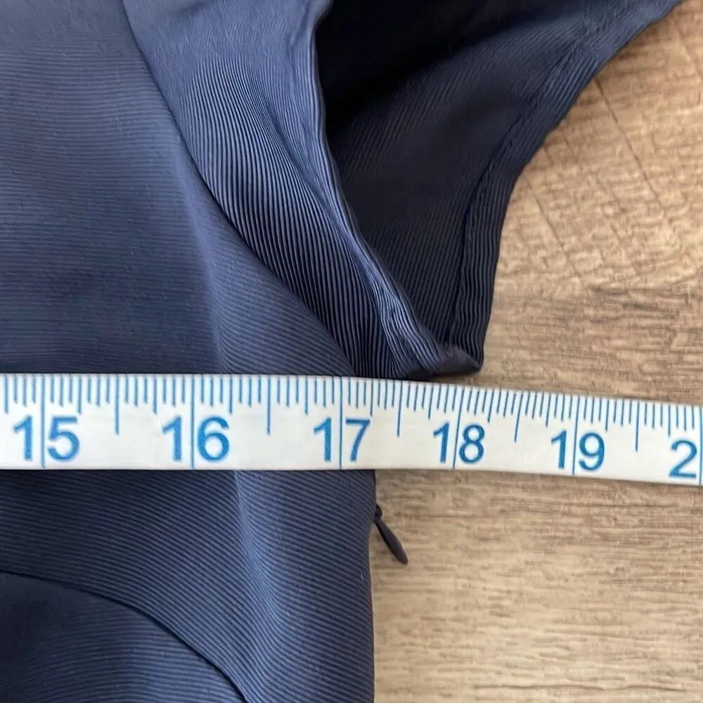 Sail to Sable x Style Charade Allie Bow Back Fit &‎ Flare Dress Navy Small NWT - Image 13