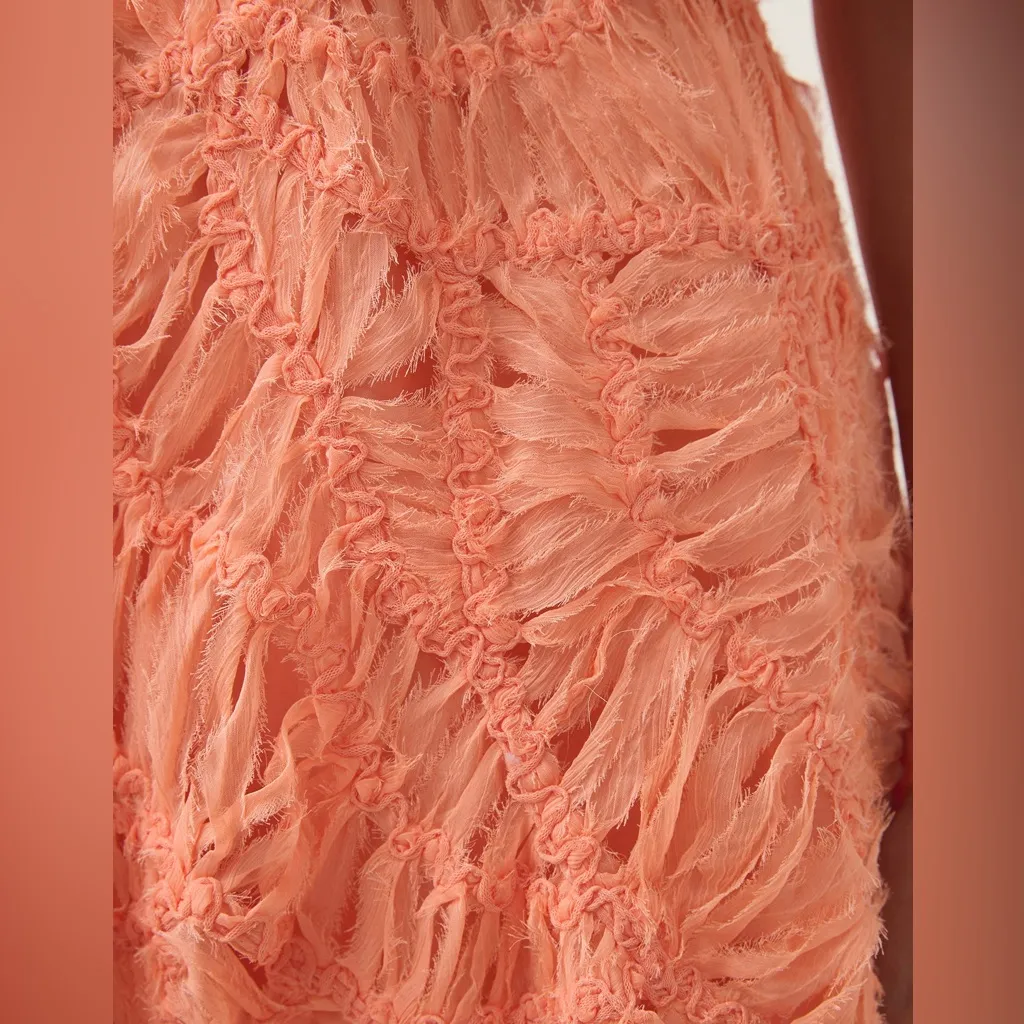 Aje Vibrant Orange Midi Dress size 8
FLORENTIAL TEXTURED MIDI DRESS - Image 5