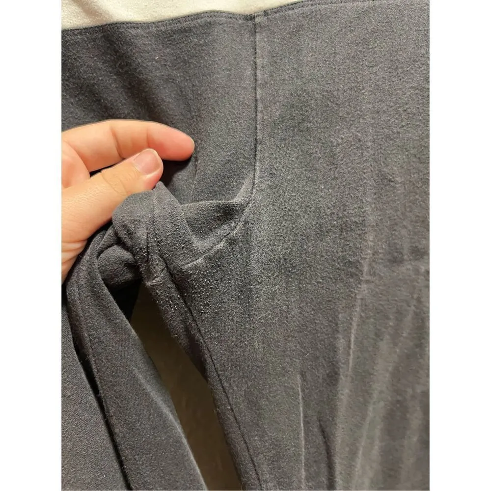 Victorias Secret Black Bootcut Leggings With White Band Woman’s Size Small Y2K 0 - Image 5