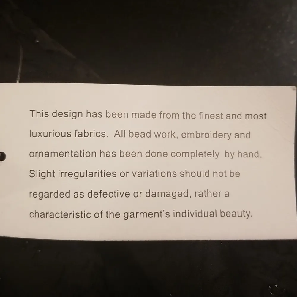 💕AIDAN MATTOX💕 Plunging V-Neck Flutter Sleeve Gown Black Burnout Floral 8 NWT - Image 15