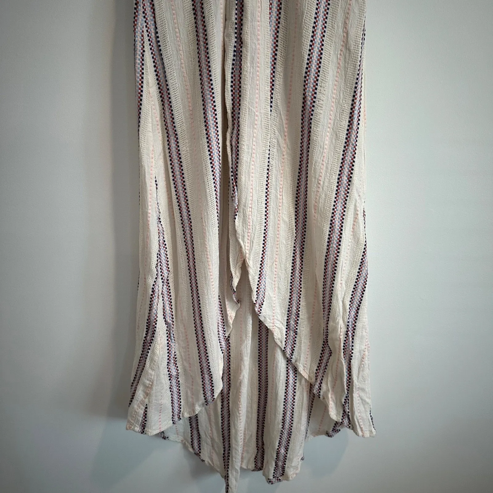 America & Beyond Swim Coverup Beach Knit Crochet Boho Wrap V - Image 5