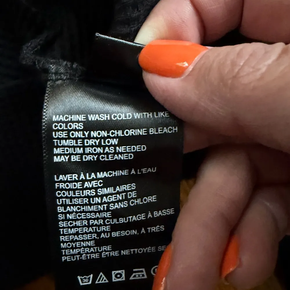 Pilcro Anthropologie Women’s Waffle Knit Cowl Neck Sweater – Black – Size XL - Image 5