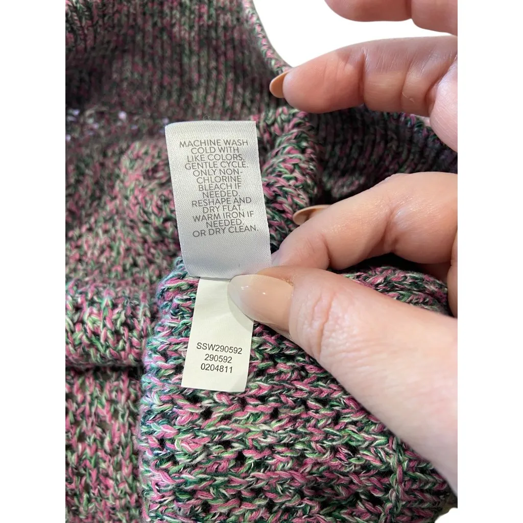 J.Jill Rose Petal Petite Cardigan Pink Size LP Size L - Image 5