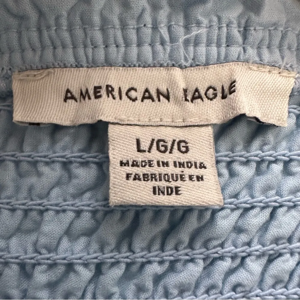 American Eagle Women’s Ruffled Tiered Eyelet Babydoll Dress Size Large - Image 3