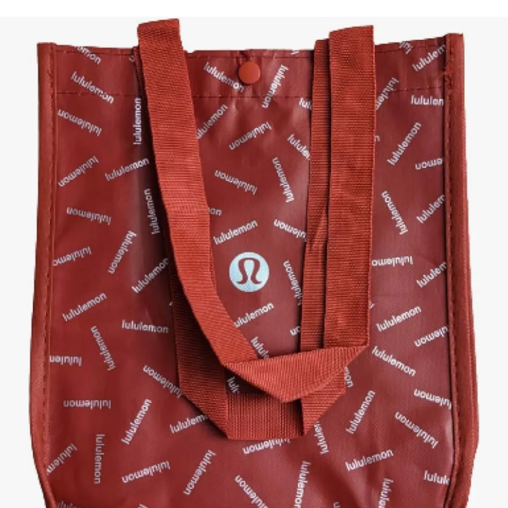 Lululemon reusable shopping bag.
Button closure. - Image 3