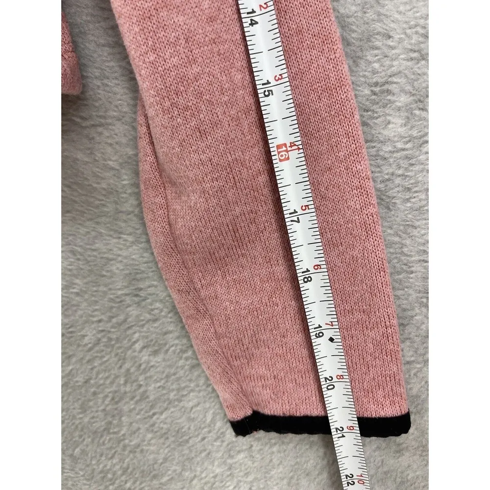 PINK by Victoria's Secret Women's Pullover Sweater Hooded Pink Long Sleeve XS - Image 3