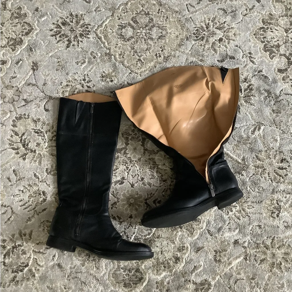 Enzo Angiolini Tall leather boots - good condition 🖤 - Image 9